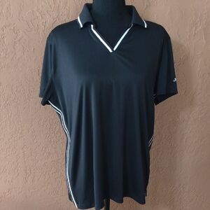 Slazenger Black Golf Polo Shirt Size XXL
